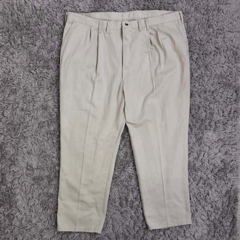 VF Jeanswear Pleated Khaki Dress Pants 46x30